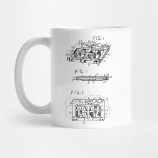 Cassette Patent Design T-Shirt Mug